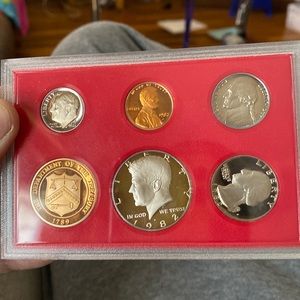 1982-S Proof Set with red Penny and all DDO
